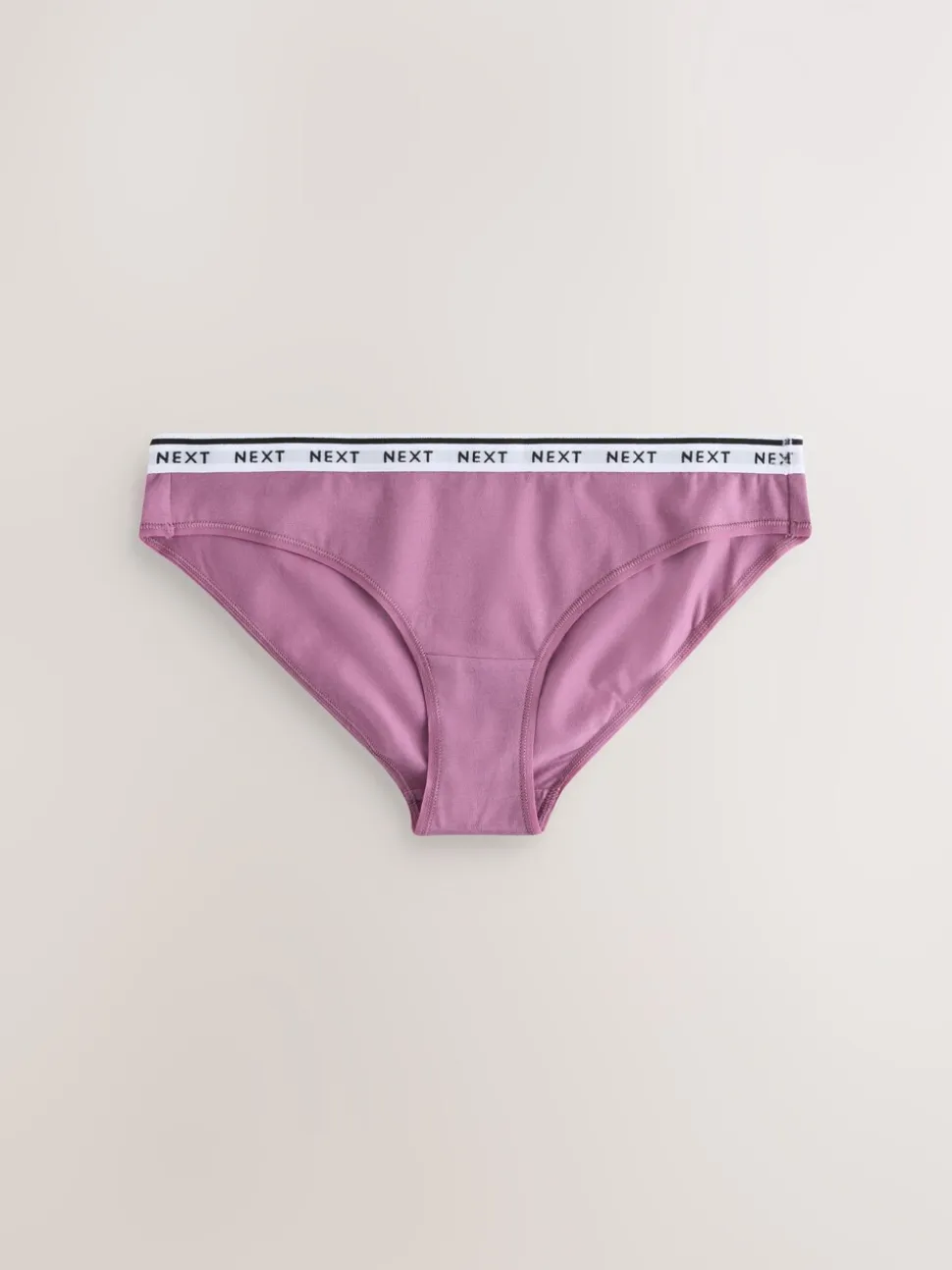 À carreaux Argyle bleu marine - Lot de 4 culottes à logo en coton