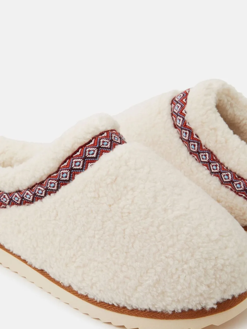 Accessorize chaussons mules en peau de mouton