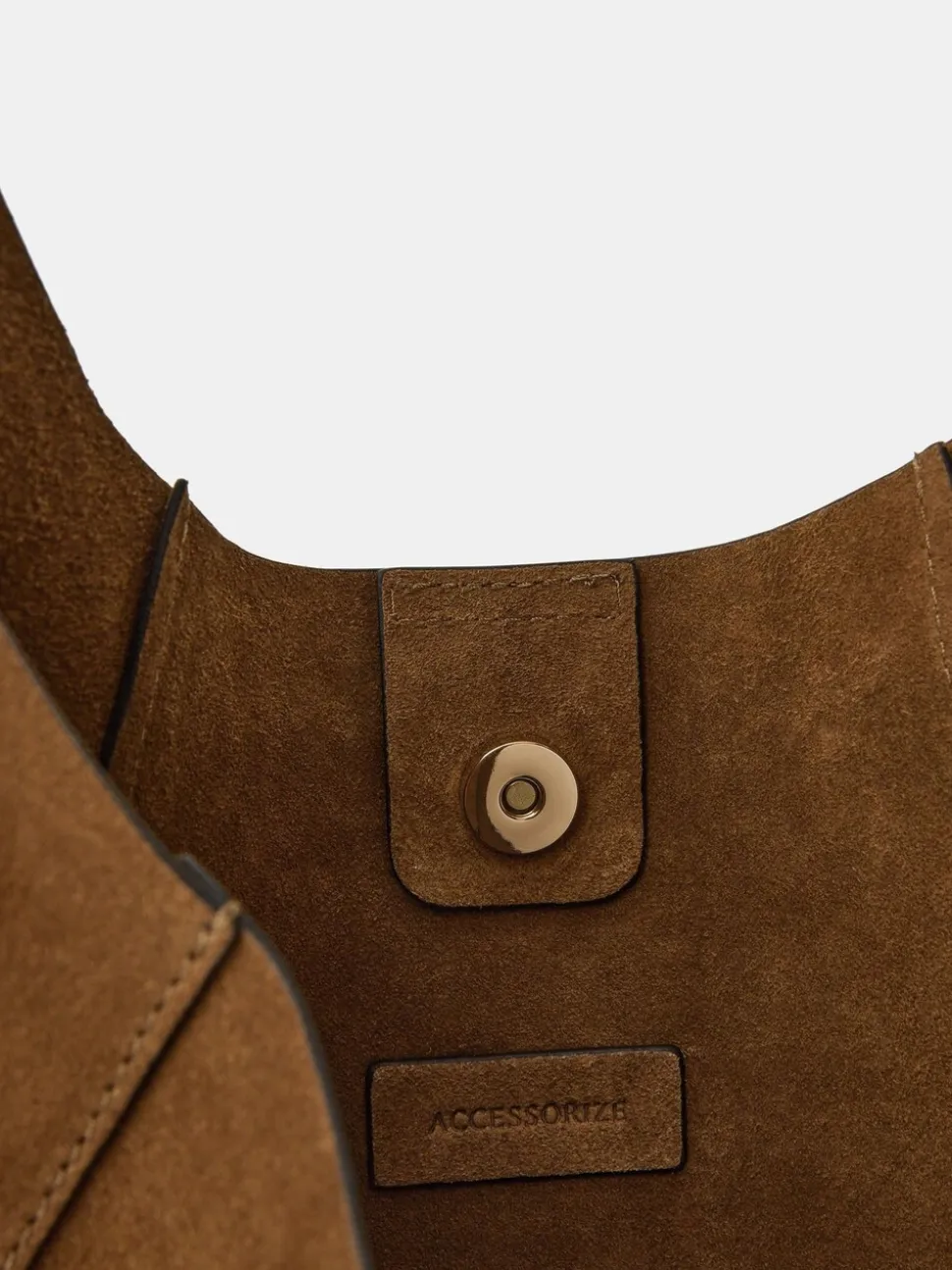 Accessorize sac bandoulière en Daim extra Large