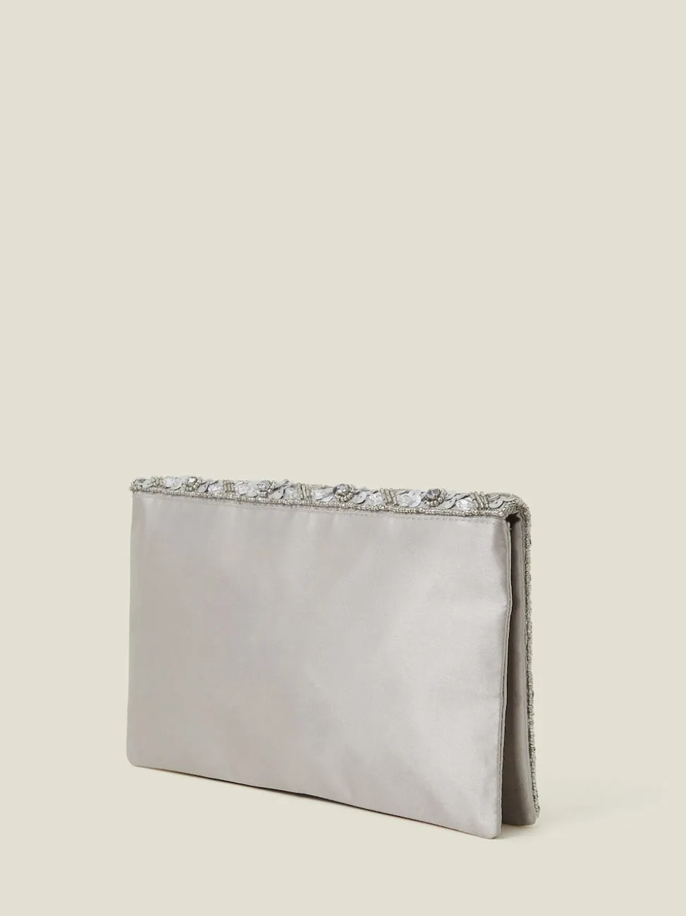 Accessorize Tianna métallisé Sac à pochette avec ornements