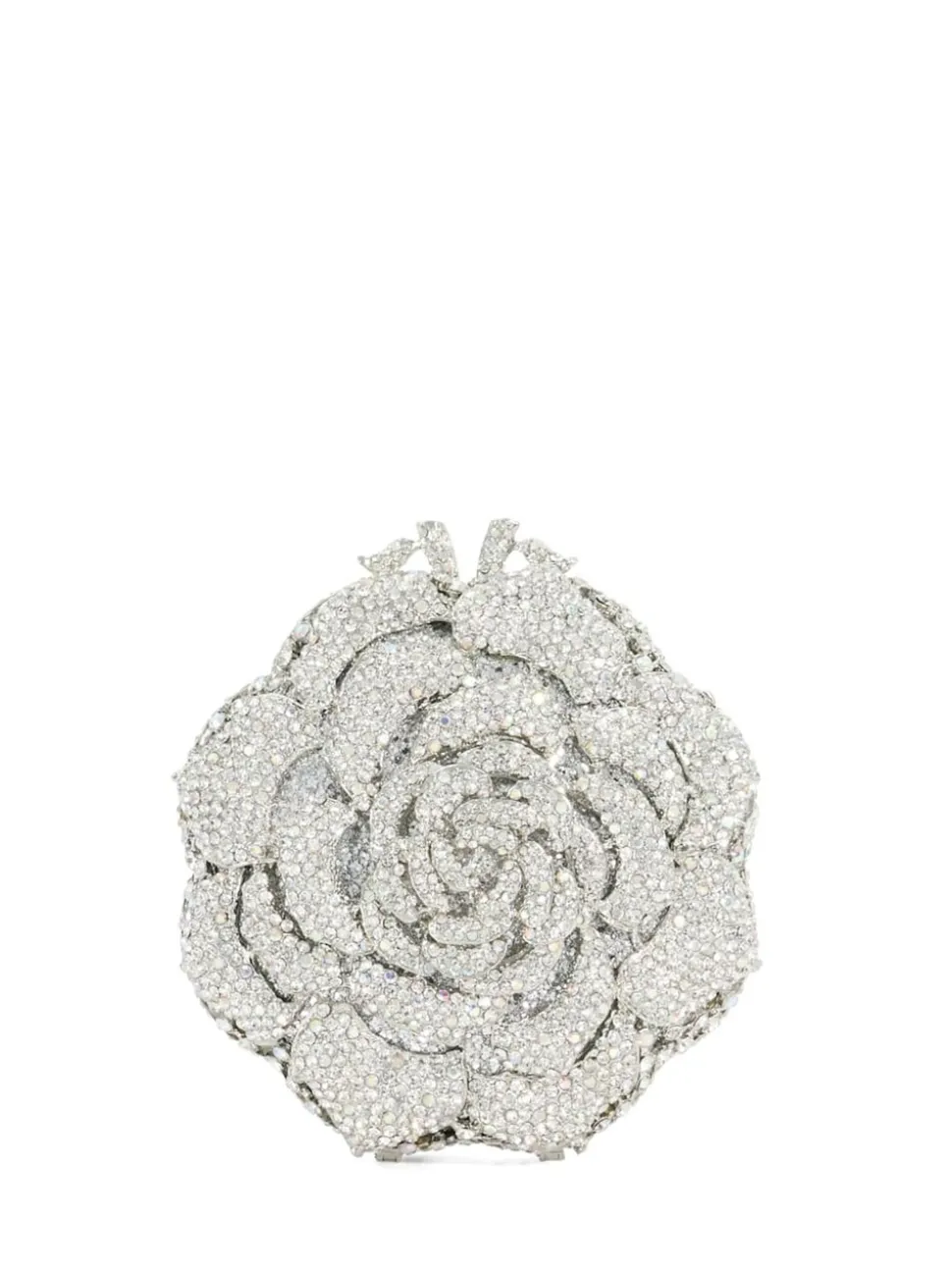Argent - Dune London Bling Hard Embellished Flow Bag