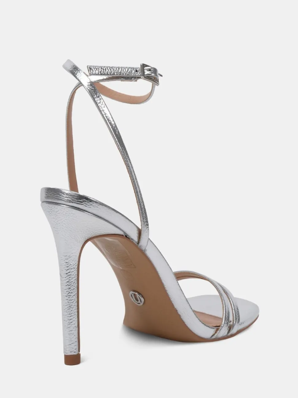Argent - Novo Sandales MATILLA à talons et lanières