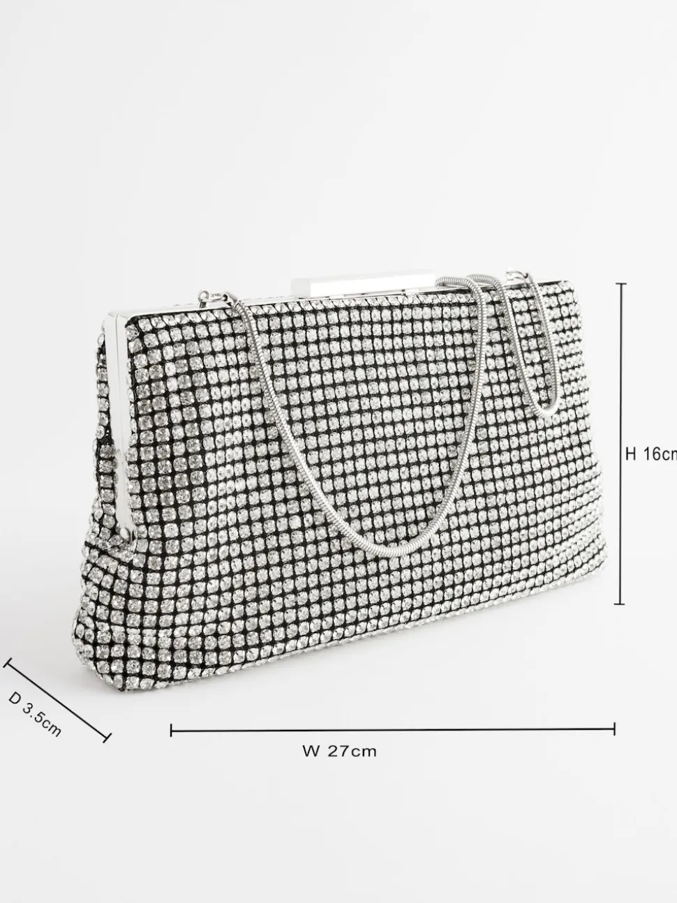 Argent - Pochette brillante