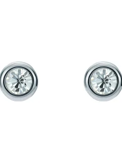 Argent - Ted Baker Tone Sinee Mini Boucles d'oreilles en cristal