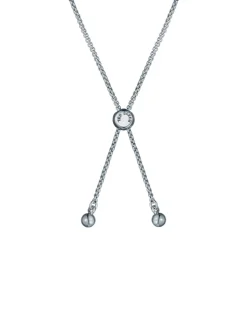 Argent/Bleu - Ted Baker Tone Melrah: Bracelet Curseur Icon Crystal, cristal transparent