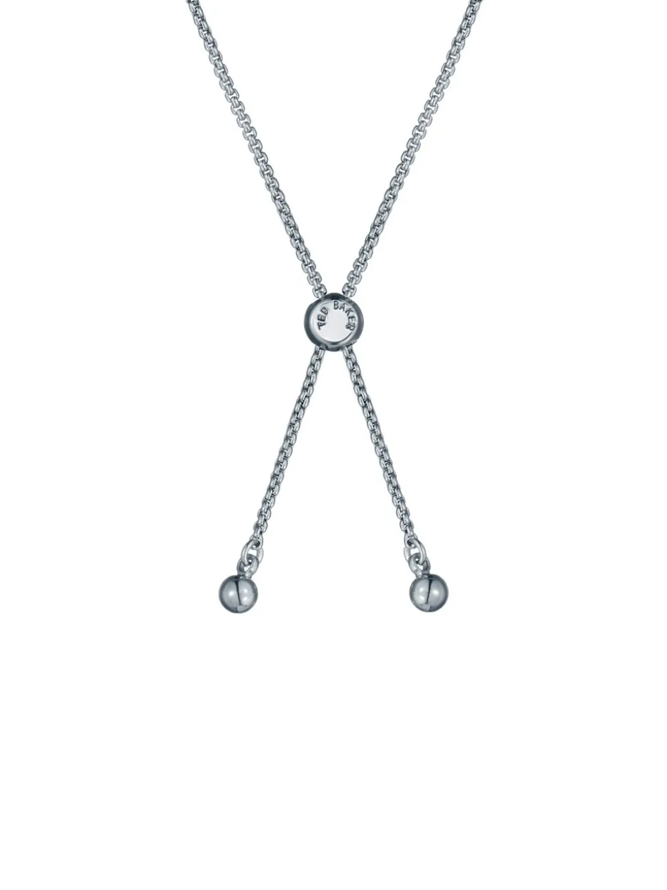 Argent/Bleu - Ted Baker Tone Melrah: Bracelet Curseur Icon Crystal, cristal transparent