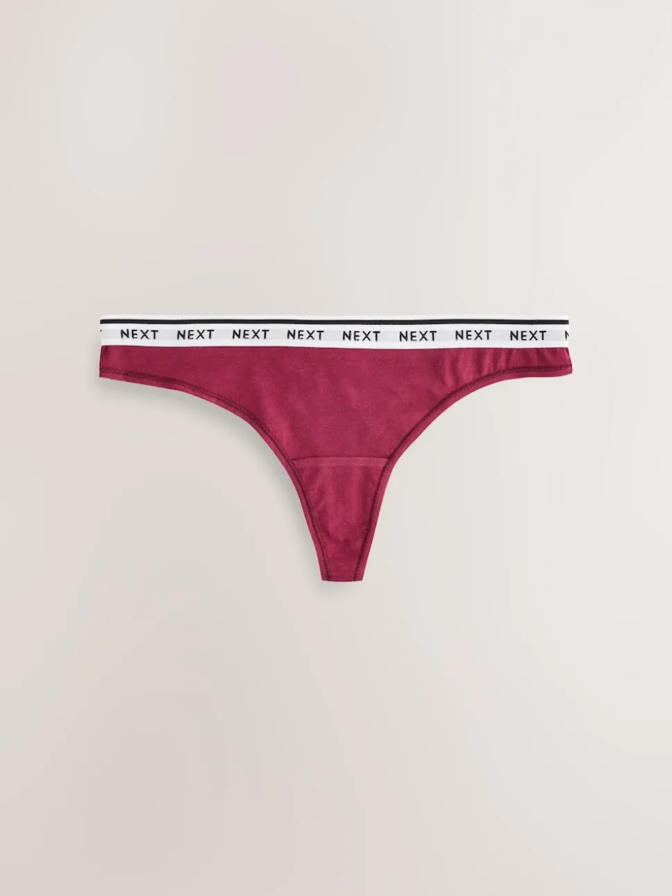 Argyle de marine - Lot de 4 culottes à logo en coton