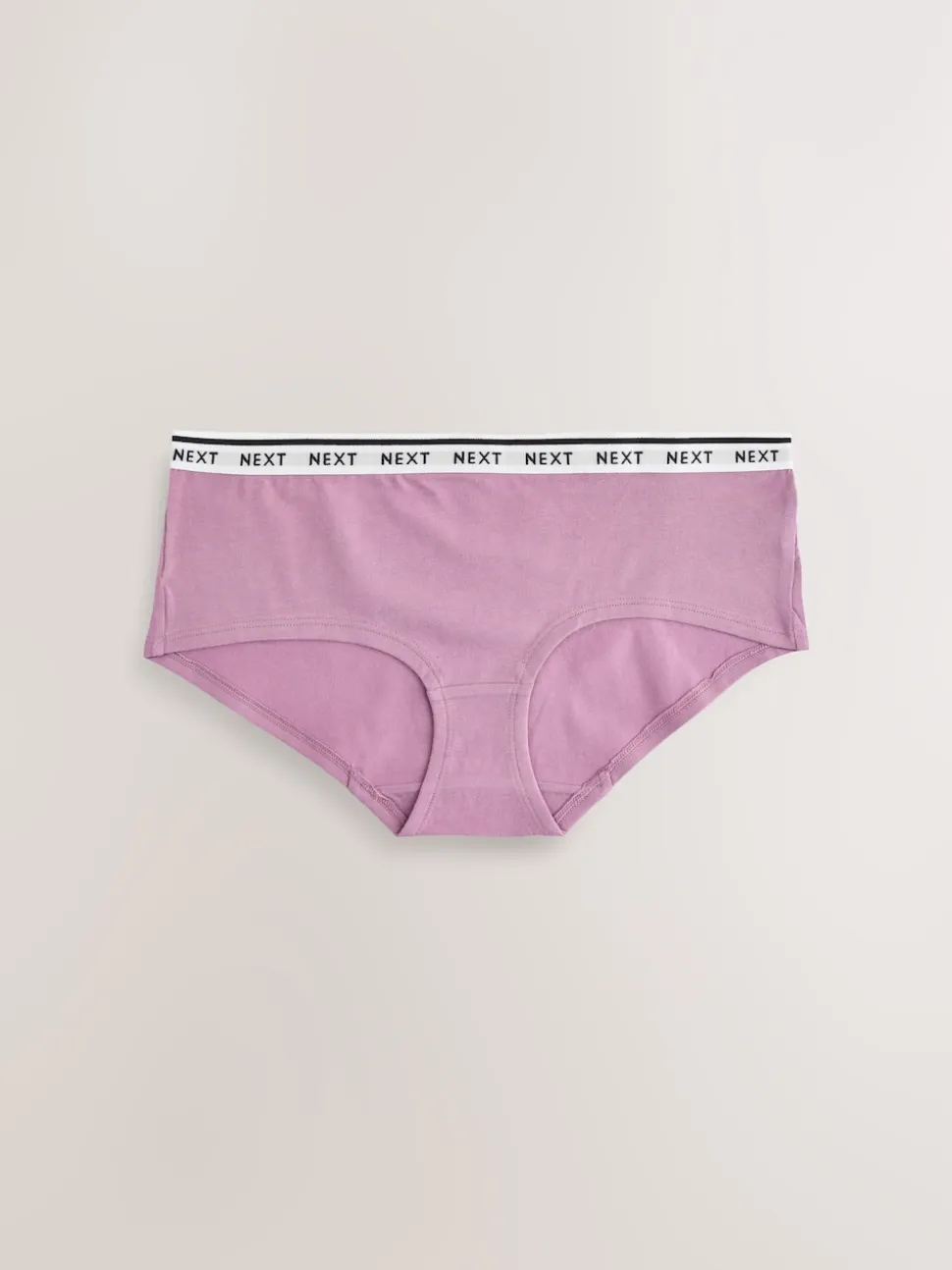 Argyle de marine - Lot de 4 culottes à logo en coton