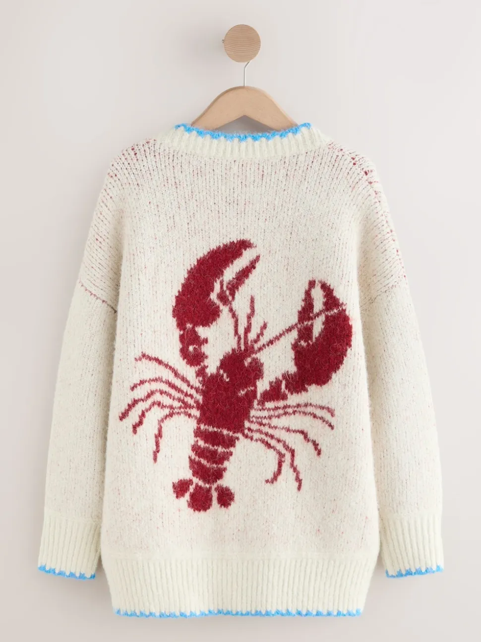 Avoine - Cardigan boutonné homard