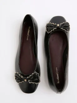 Ballerines River Island à nœud