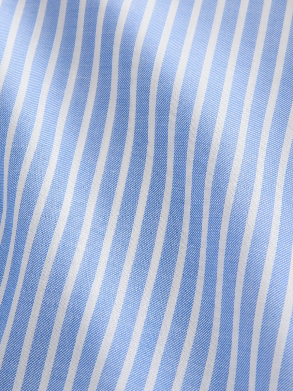 Bande bleue - Chemise décontractée douce à manches longues et col en V