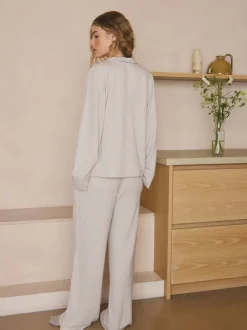 Bande neutre - Pyjama en jersey boutonné