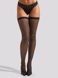 Bas Ann Summers à haut uni avec strass