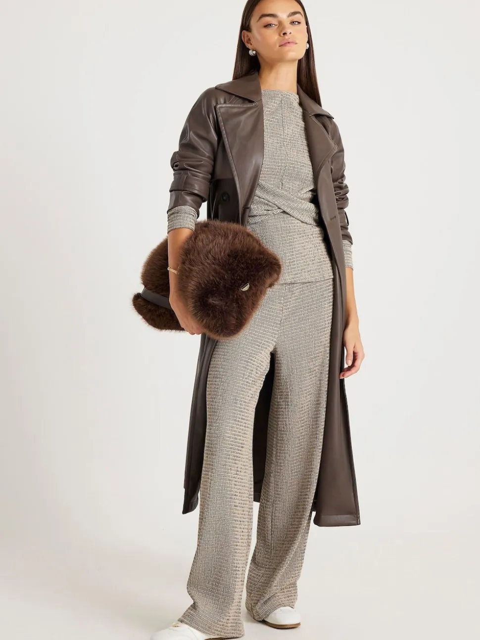Bas décontracté large River Island texturé