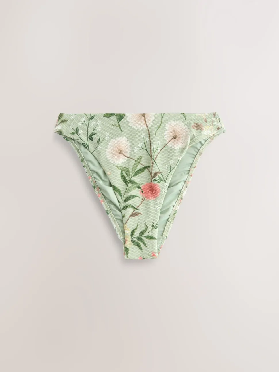Bas de bikini Laura Ashley taille haute