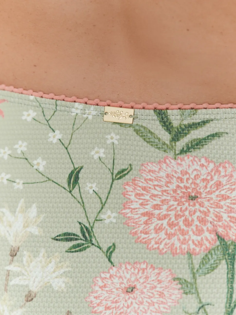Bas de bikini Laura Ashley échancré