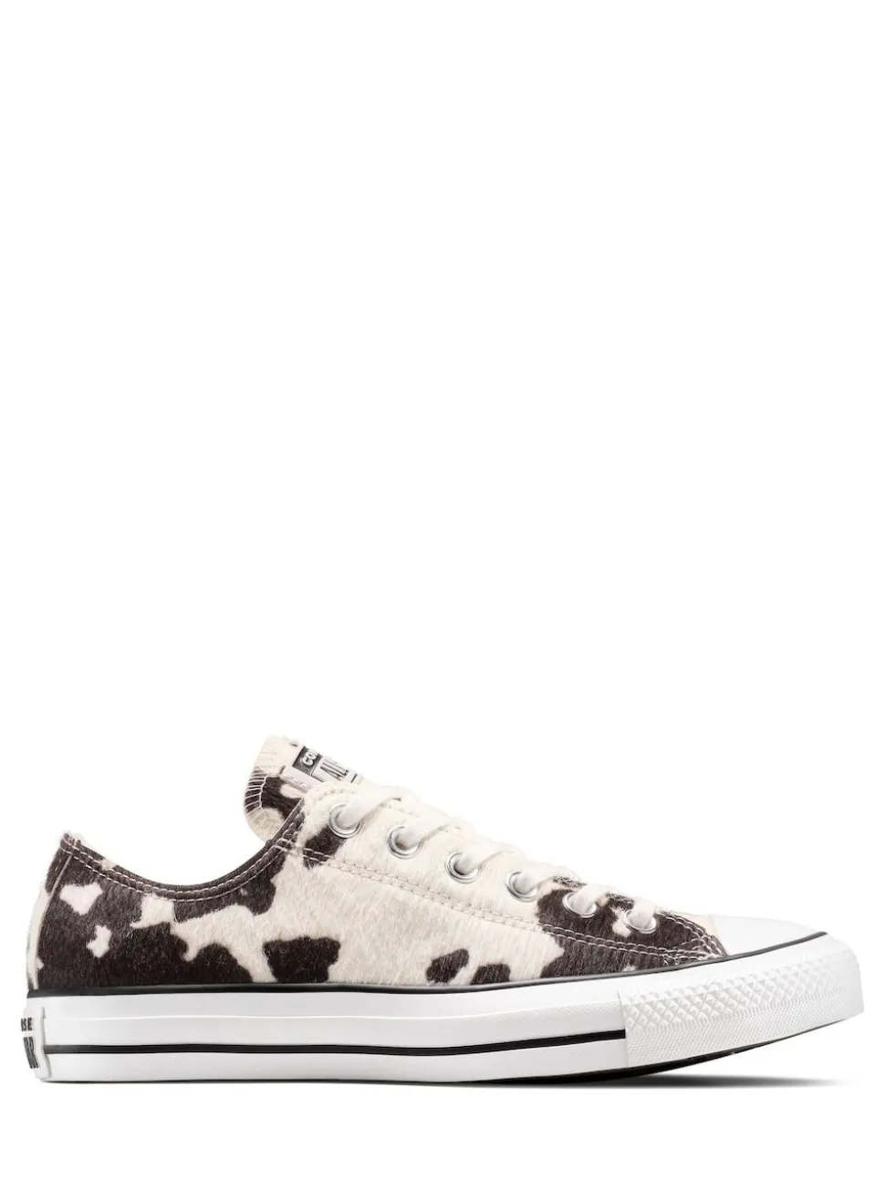 Baskets basses en daim Converse Pony imprimé vache