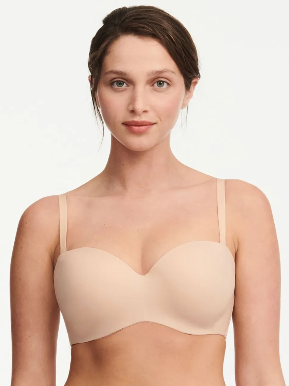 Beige doré - Soutien-gorge Chantelle Norah Soft Feel sans bretelles