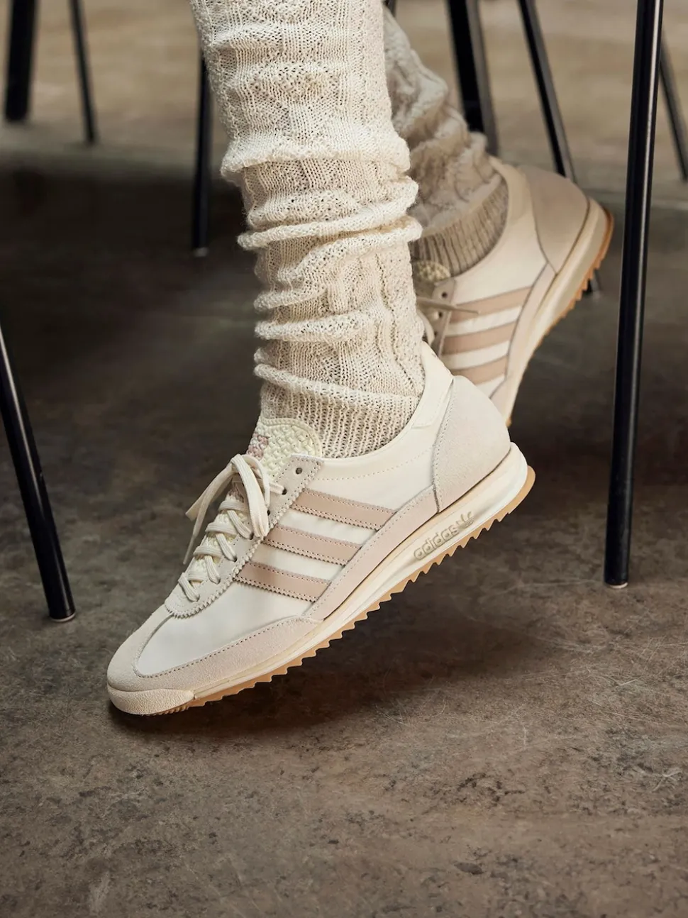 Blanc - Baskets adidas Originals SL 72 OG