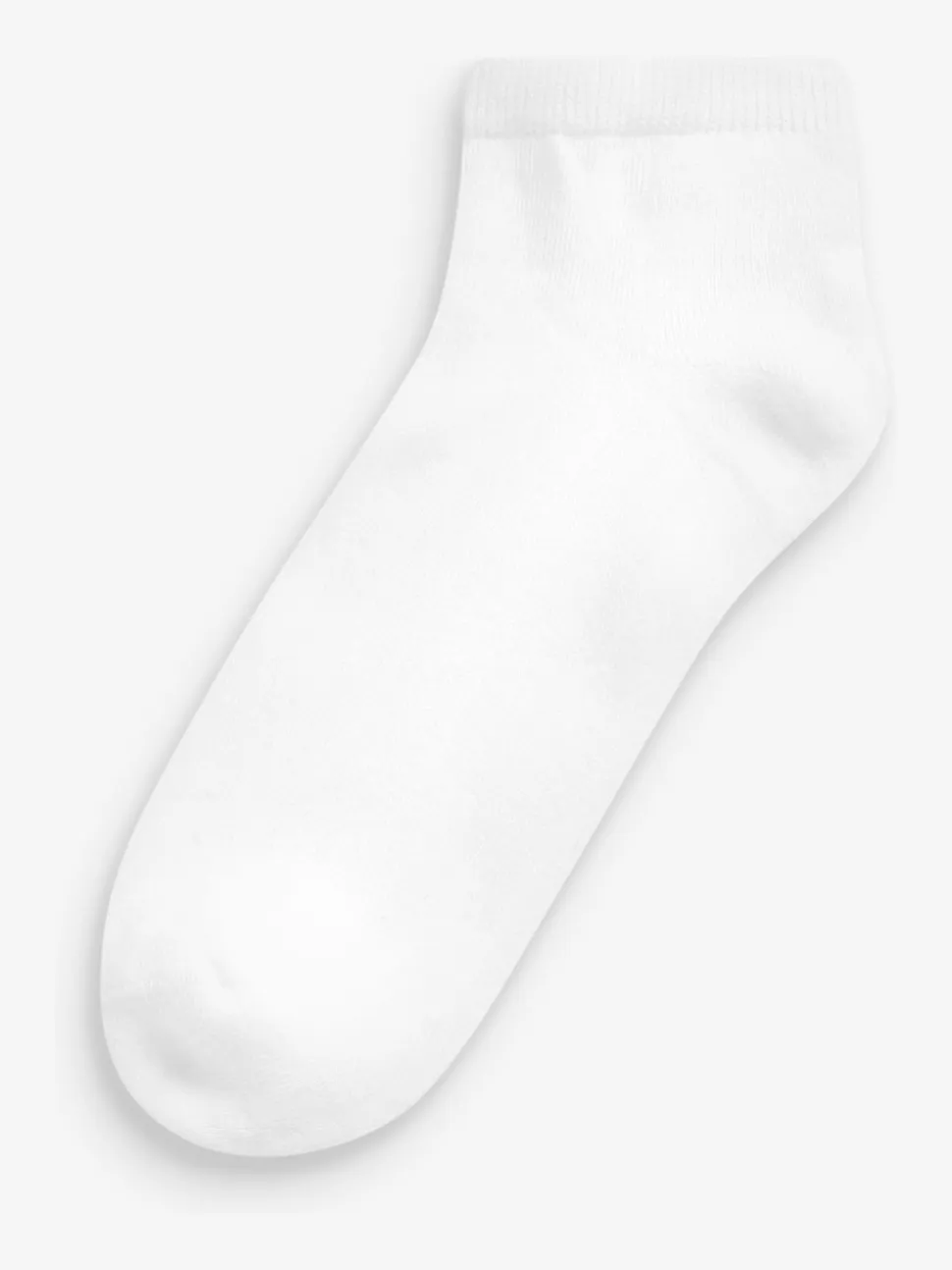 Blanc - Chaussettes d'entraînement à semelles coussinées 4 Pack