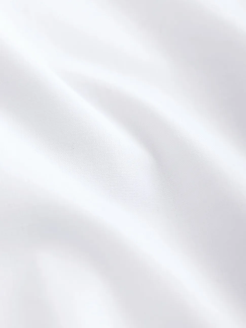 Blanc - Chemise Fuller Bust ajustée extensible Essential à manches longues