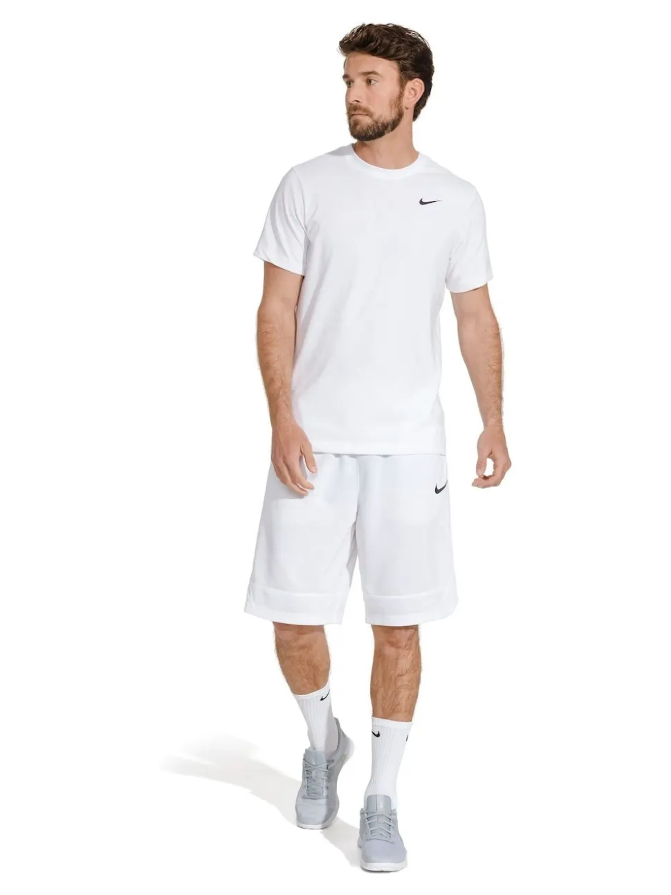 Blanc - Col rond - Lot de chaussettes Nike Everyday Cushioned 6