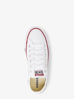 Blanc - Converse Chuck Taylor All Star Ox Trainers