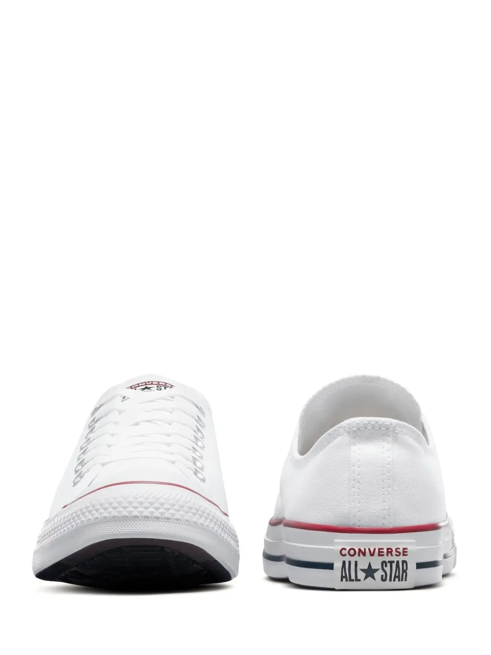 Blanc - Converse Chuck Taylor All Star Ox Trainers