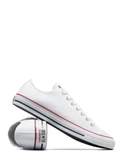 Blanc - Converse Chuck Taylor All Star Ox Trainers