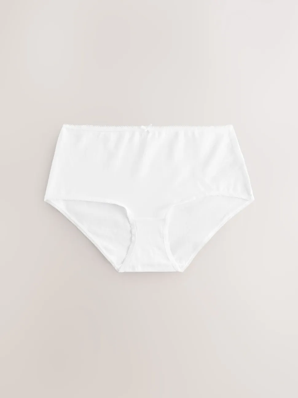 Blanc - Culotte en coton riche 5 Pack