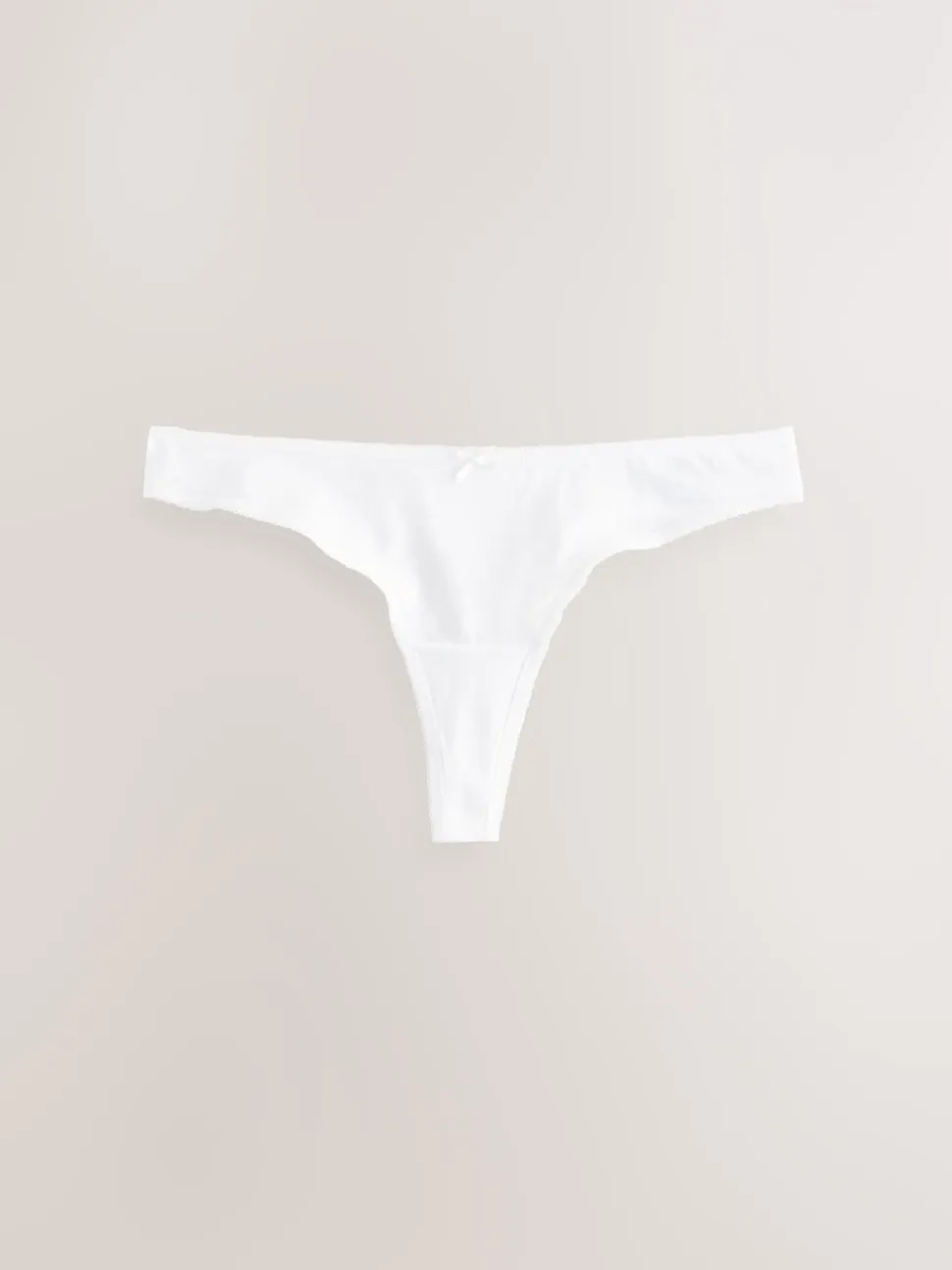 Blanc - Culotte en coton riche 5 Pack