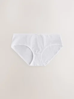 Blanc - Culotte en coton riche 5 Pack