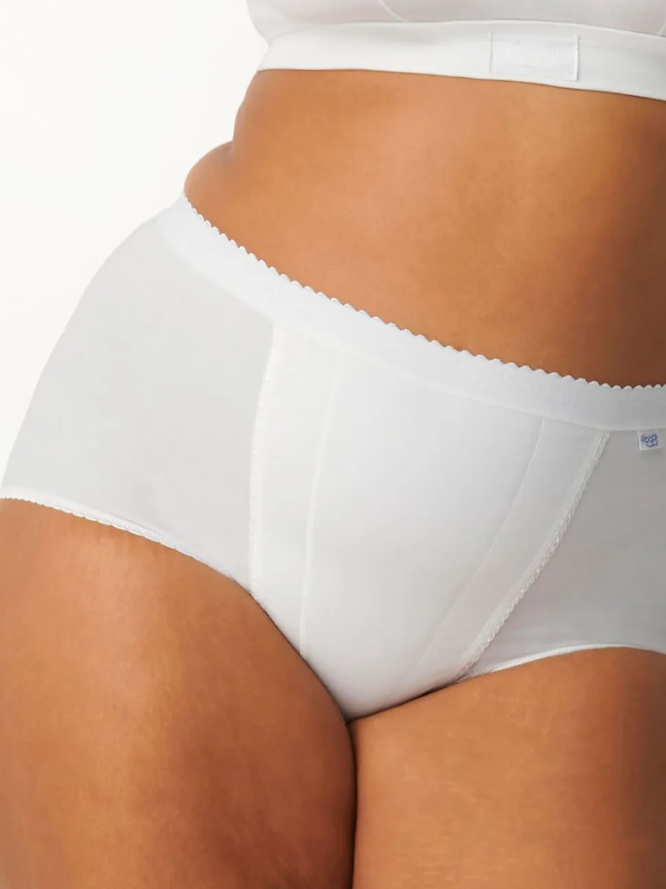 Blanc - Culotte Sloggi Tummy Control 2 Pack Knickers