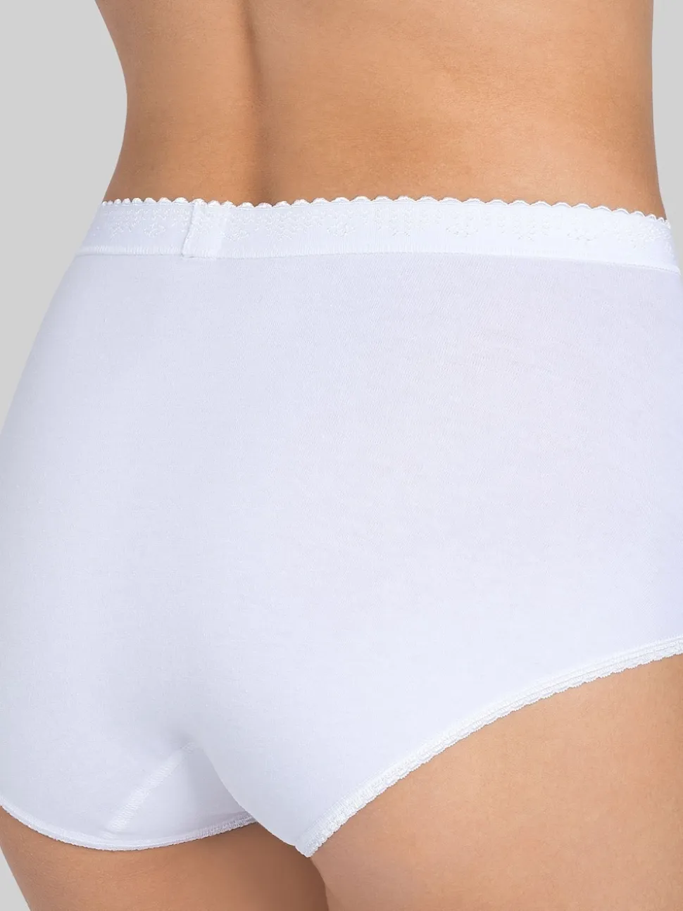 Blanc - Culotte Sloggi Tummy Control 2 Pack Knickers