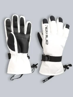Blanc - Gants de neige Flow Womens Animal