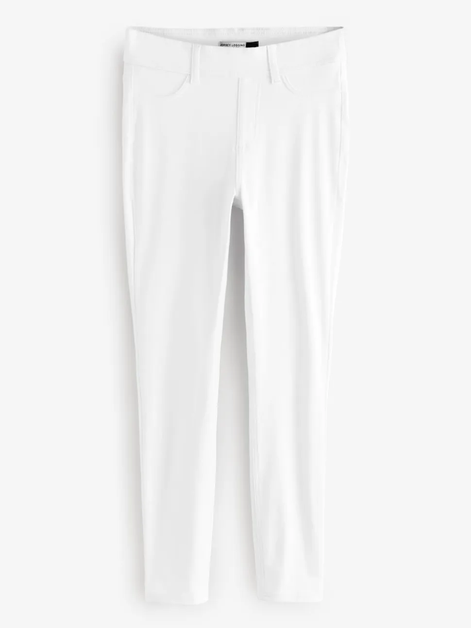 Blanc - Leggings Jersey Denim