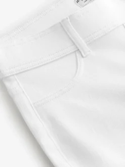 Blanc - Leggings Jersey Denim