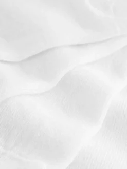 Blanc - Lot de 4 chaussettes invisibles en modal