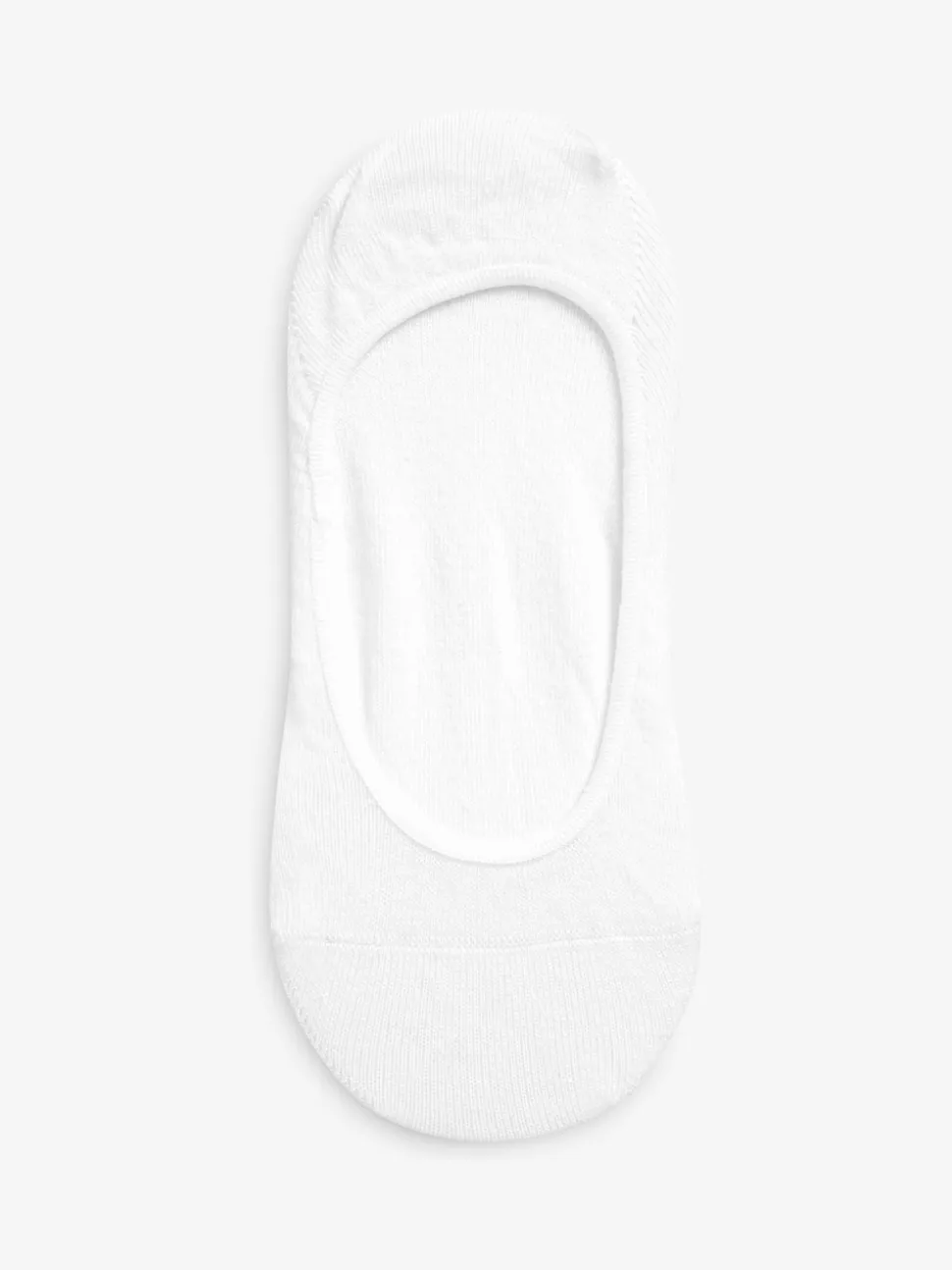 Blanc - Lot de 3 paires de chaussettes invisibles décolleté