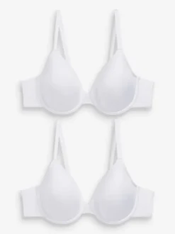 Blanc - Lot de 2 Soutiens-gorge A-E Smoothing Ultimate Comfort
