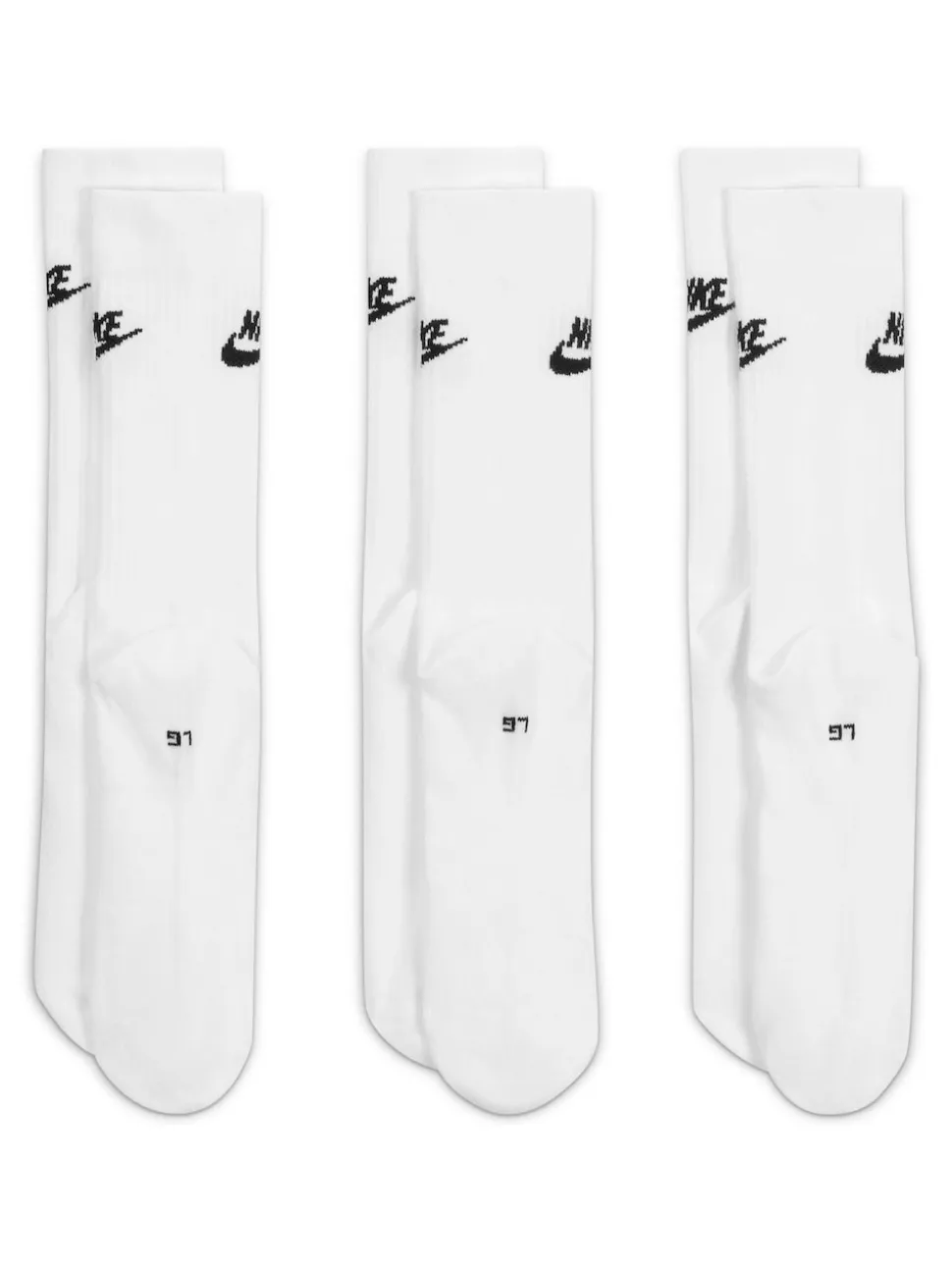 Blanc - Lot de chaussettes Nike Everyday Essential 3