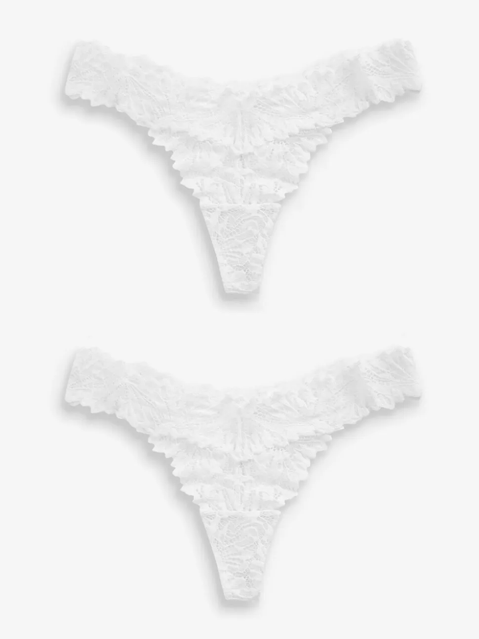 Blanc - Lot de culottes en dentelle Ultimate Comfort 2