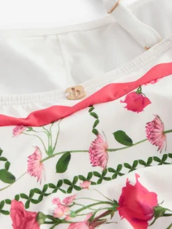 Blanc - Maillot de bain bandeau B by Ted Baker Tummy Control