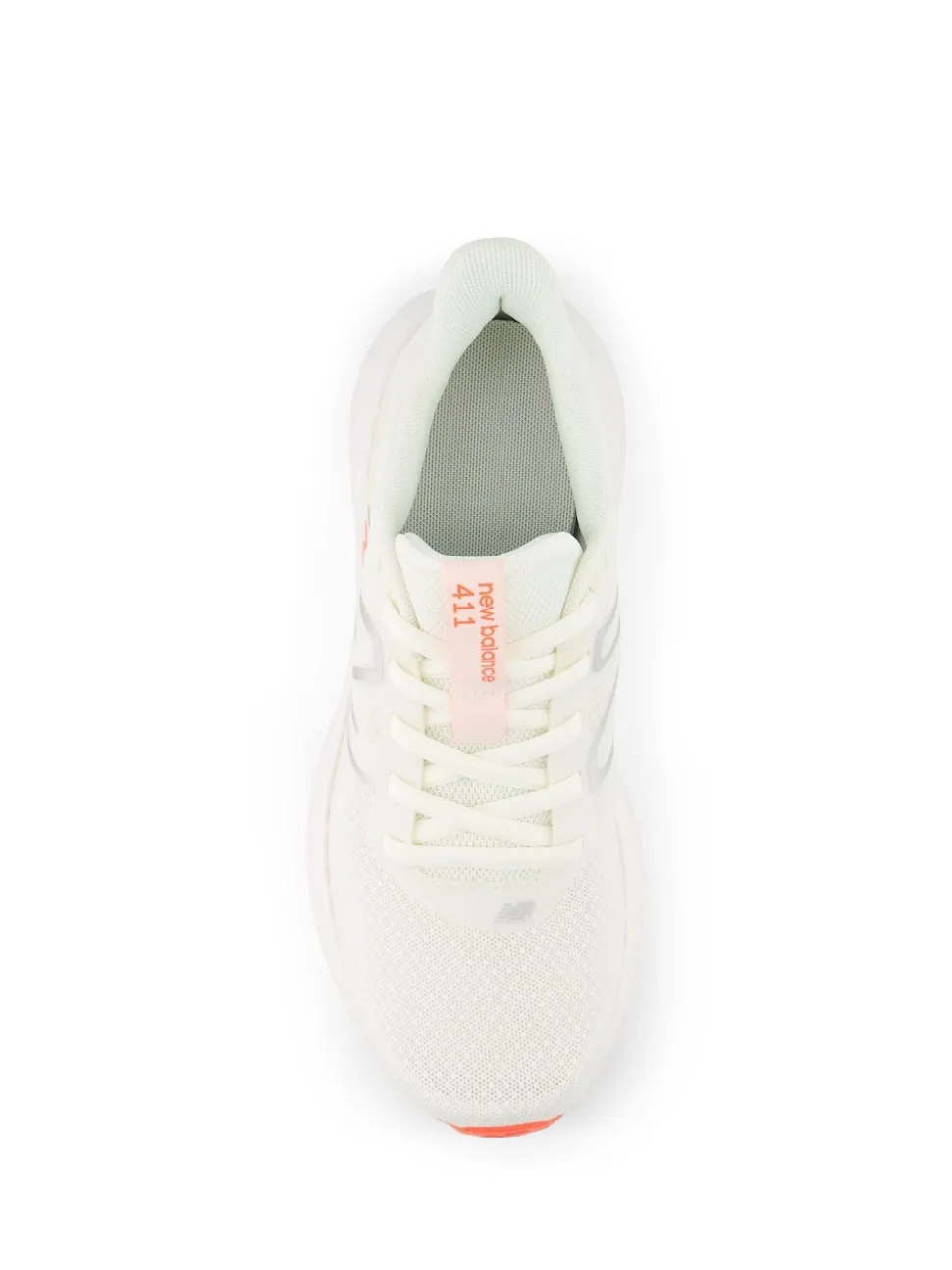 Blanc - New Balance Womens 411v3 Trainers