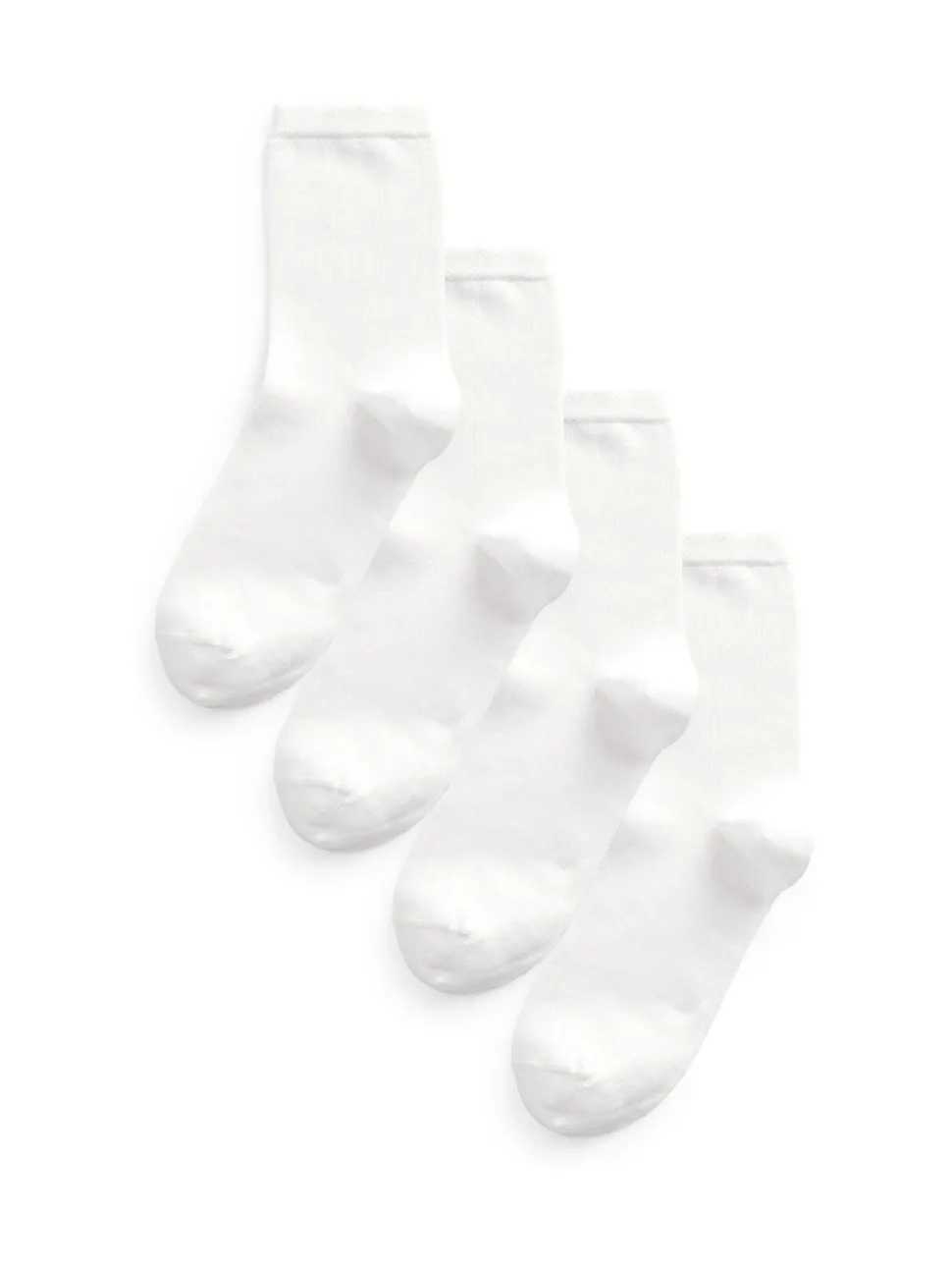 Blanc - Paquet de chaussettes de cheville en modal 4