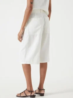 Blanc - Short Hush Linen Blend Lya Bermuda
