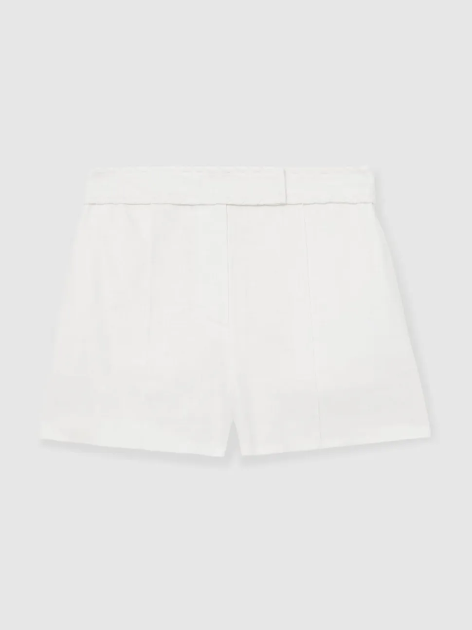 Blanc - Short Reiss Fawn Lin Whipstitch Short