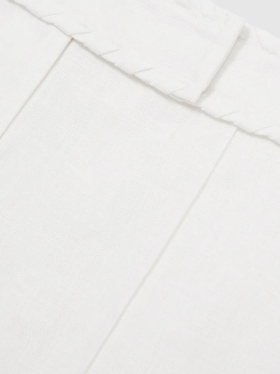 Blanc - Short Reiss Fawn Lin Whipstitch Short