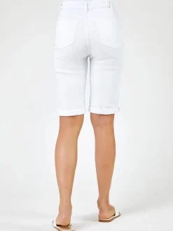 Blanc - Shorts longueur genou Roman indispensable