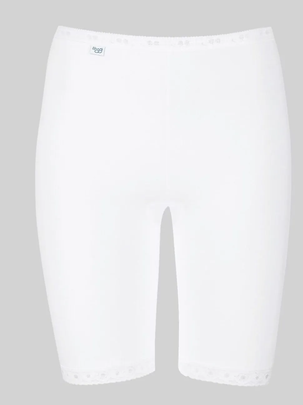 Blanc - Sloggi Basic+ Short long 2 Pack